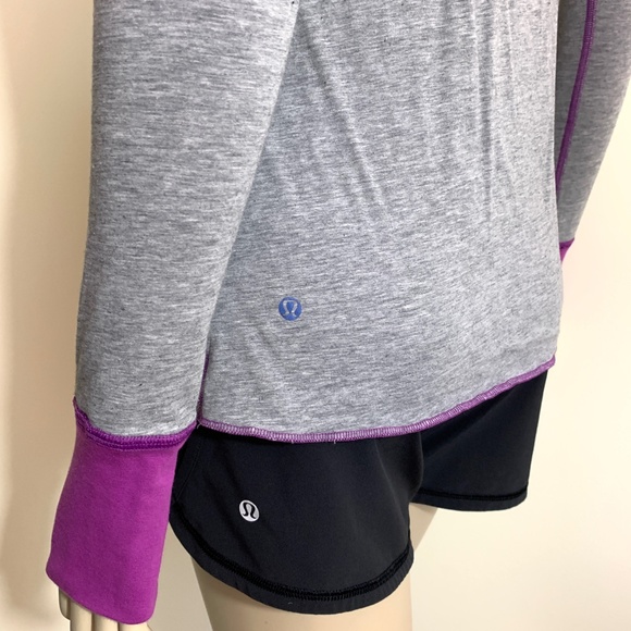 LULULEMON purple gray reversible top - Picture 5 of 14